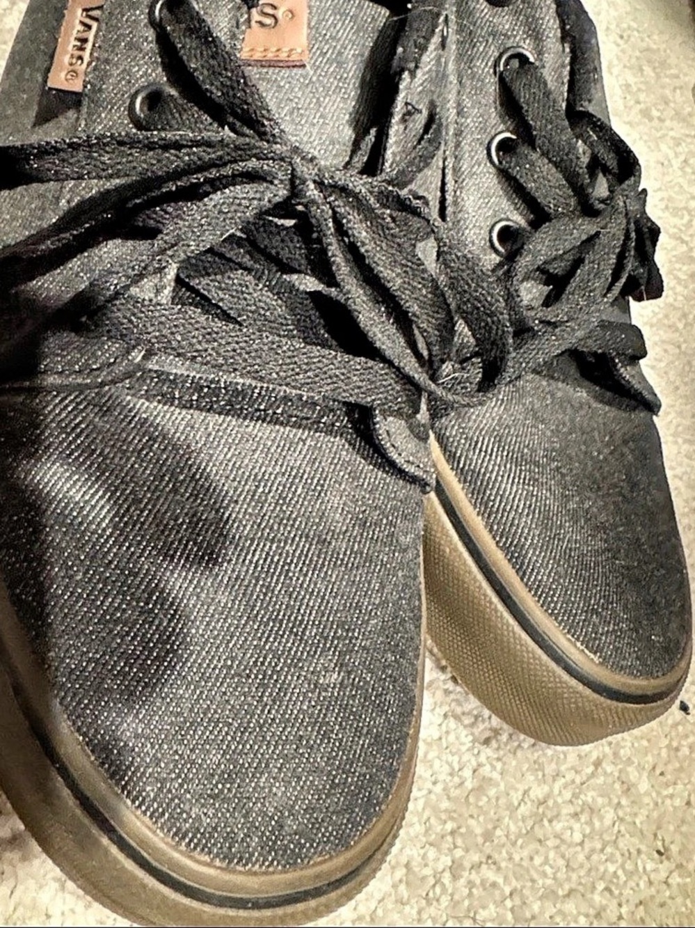 Vans Ward Lo Men's Black Sneakers US 9.5